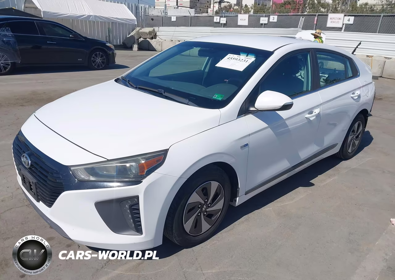 2017 Hyundai Ioniq Hybrid Sel VIN:KMHC75LC8HU018886 - 2