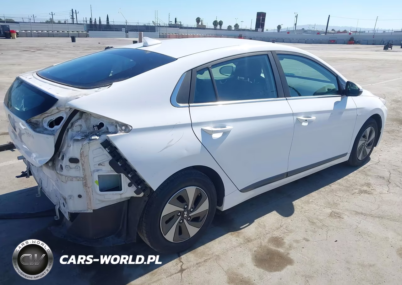 2017 Hyundai Ioniq Hybrid Sel VIN:KMHC75LC8HU018886 - 4