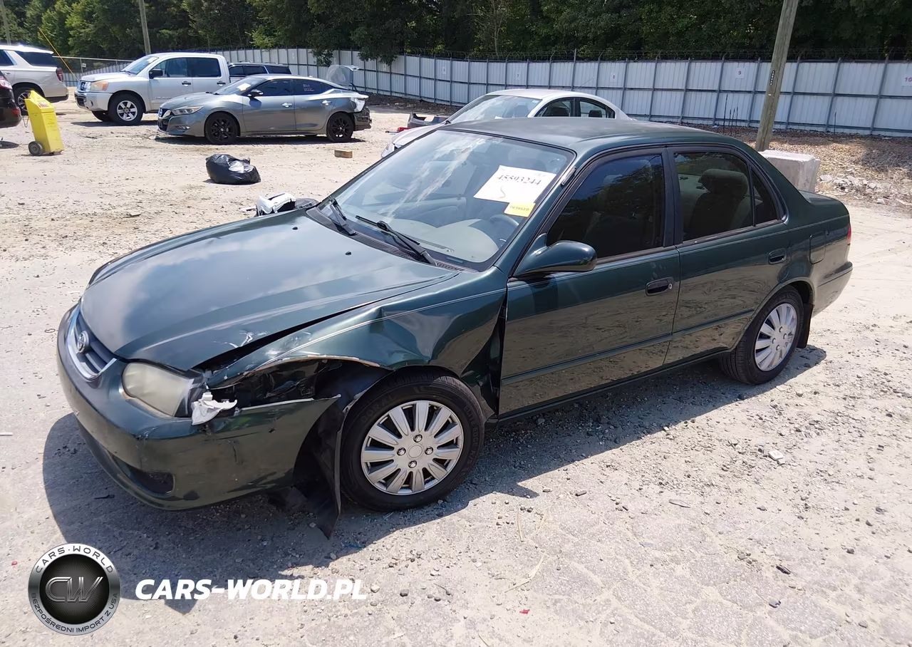 2002 Toyota Corolla Le VIN:2T1BR12E62C587925 - 2