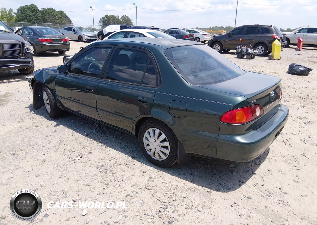 2002 Toyota Corolla Le VIN:2T1BR12E62C587925 - 3