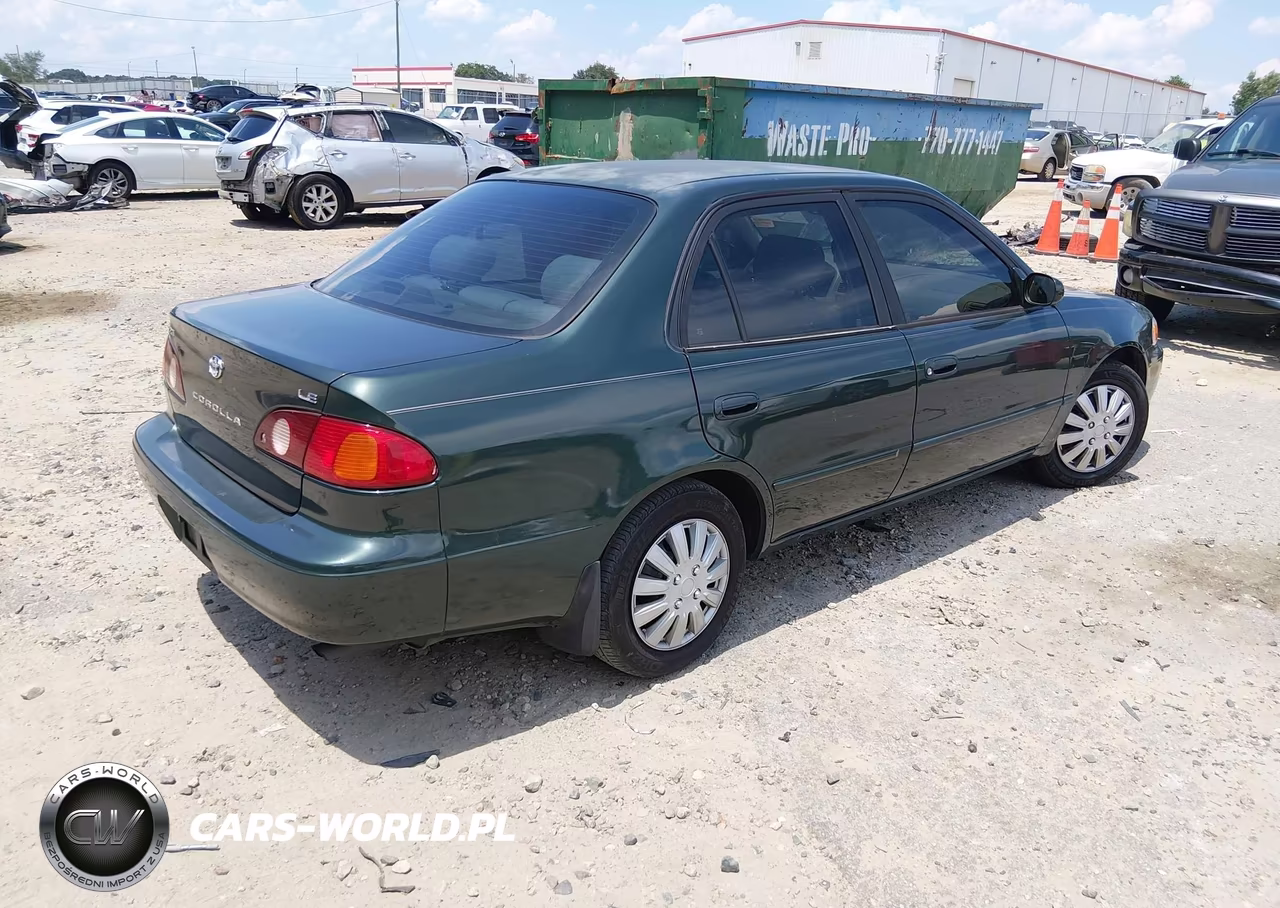2002 Toyota Corolla Le VIN:2T1BR12E62C587925 - 4