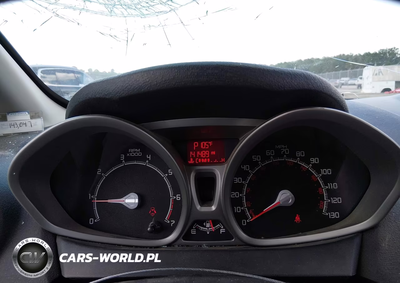 2013 Ford Fiesta Se VIN:3FADP4EJ2DM109820 - 7