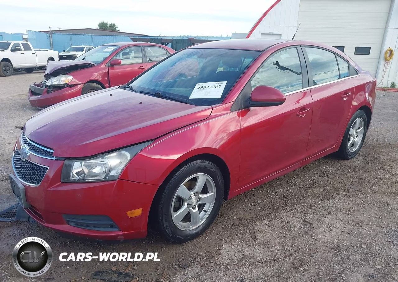 2013 Chevrolet Cruze 1Lt Auto VIN:1G1PC5SBXD7164704 - 2