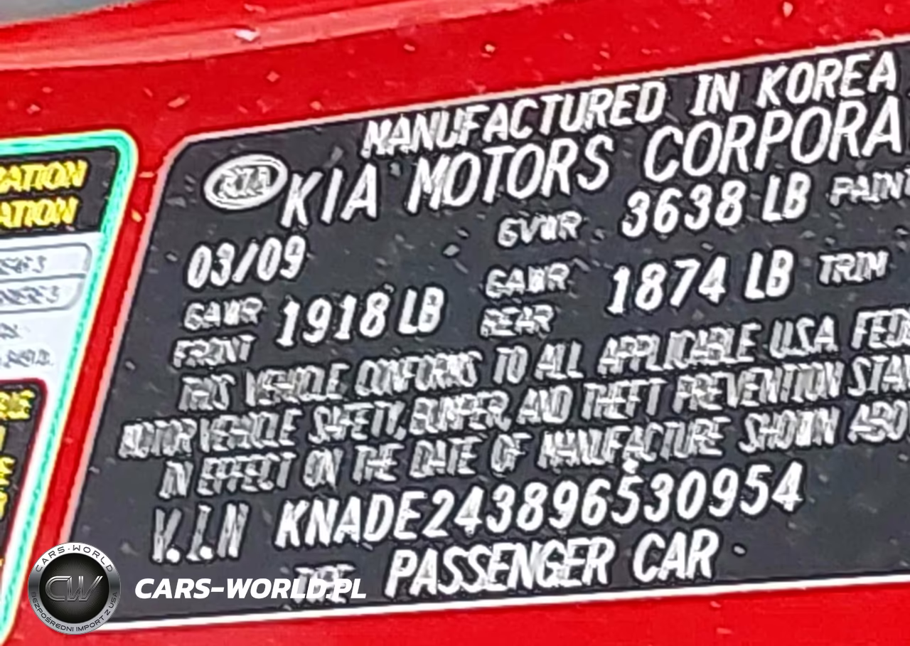 2009 Kia Rio5 Lx VIN:KNADE243896530954 - 9