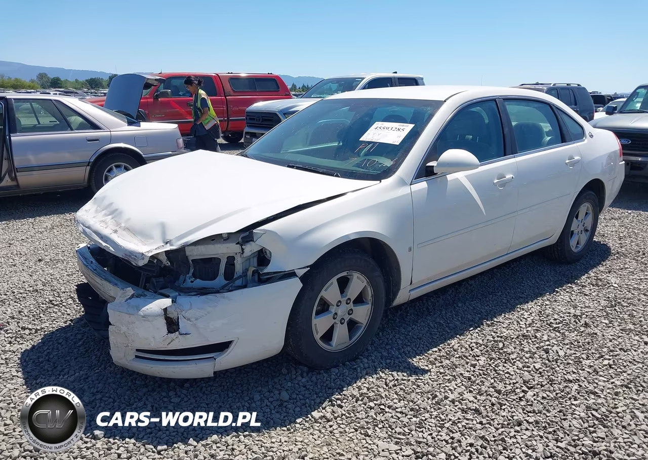 2008 Chevrolet Impala Lt VIN:2G1WT55N381283652 - 2