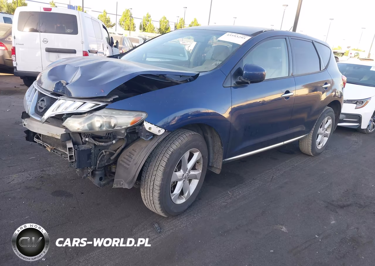 2010 Nissan Murano S VIN:JN8AZ1MU5AW004951 - 2