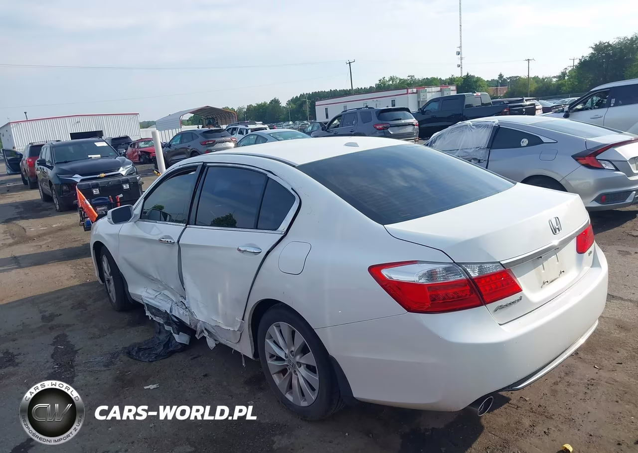 2015 Honda Accord Ex-L V-6 VIN:1HGCR3F86FA017617 - 3