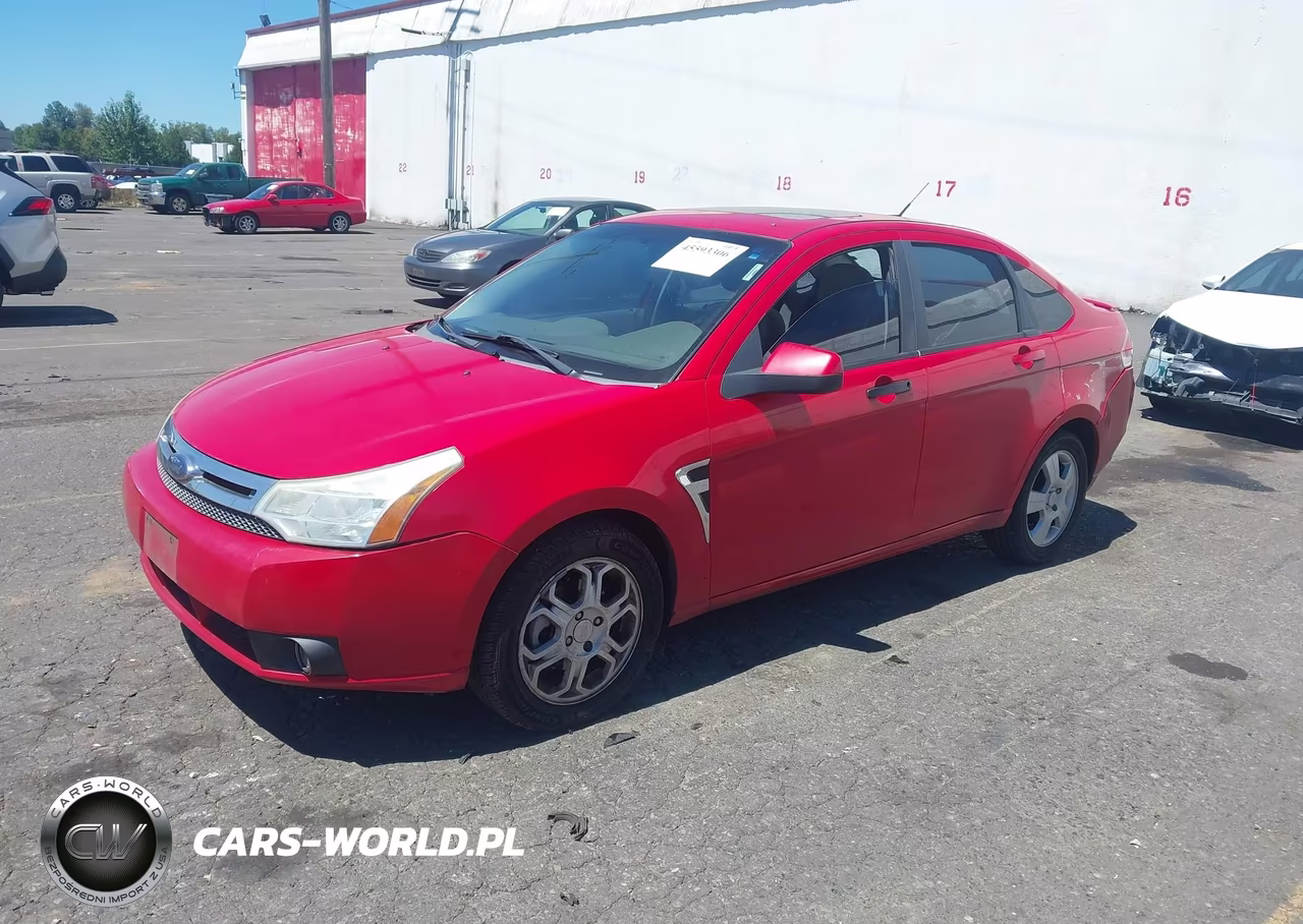 2008 Ford Focus Ses VIN:1FAHP35N28W122362 - 2