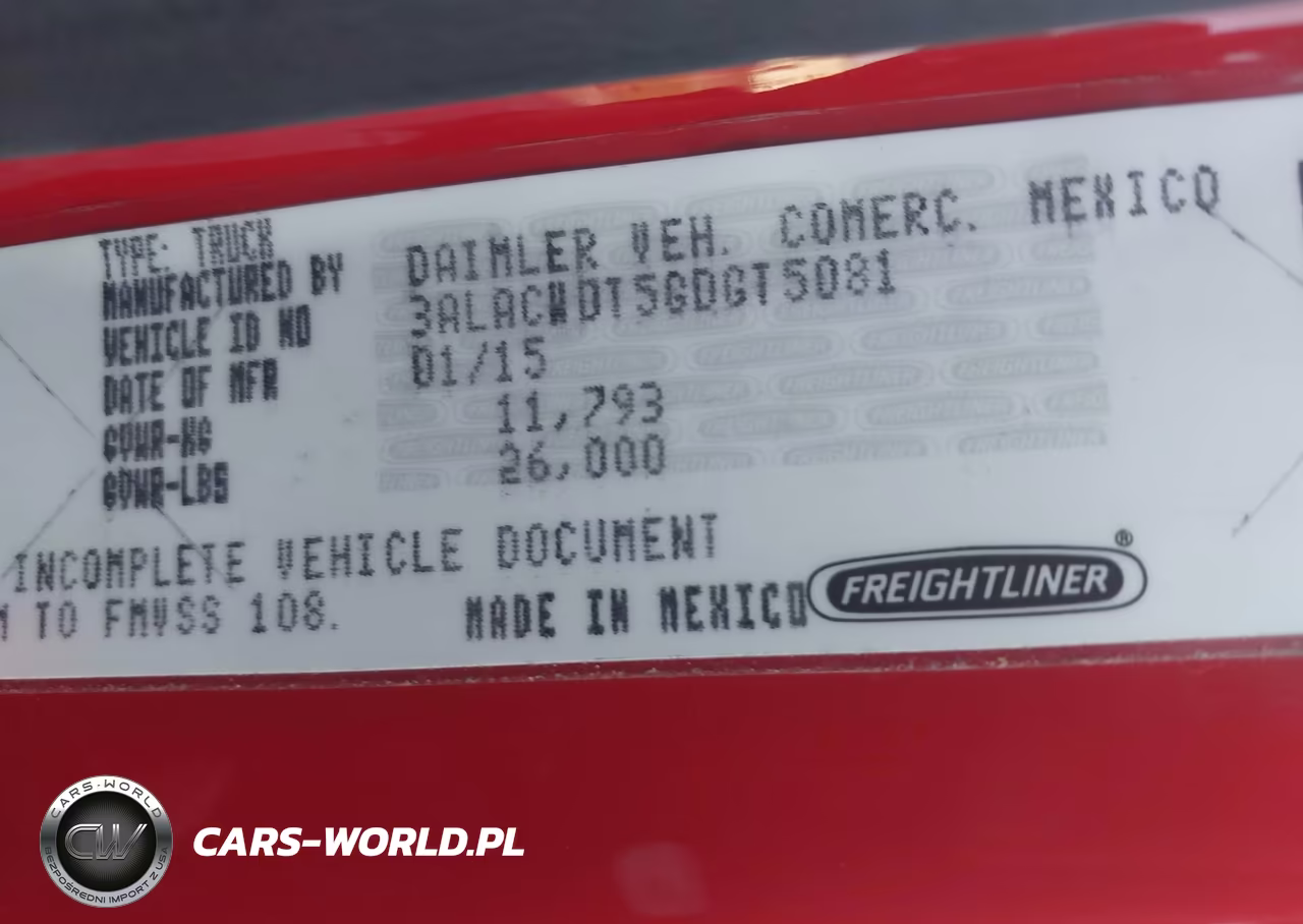 2016 Freightliner M2 106 Medium Duty VIN:3ALACWDT5GDGT5081 - 8