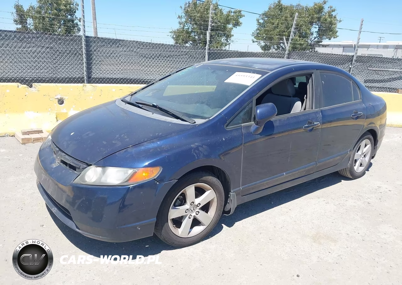 2008 Honda Civic Ex VIN:1HGFA16878L038671 - 2