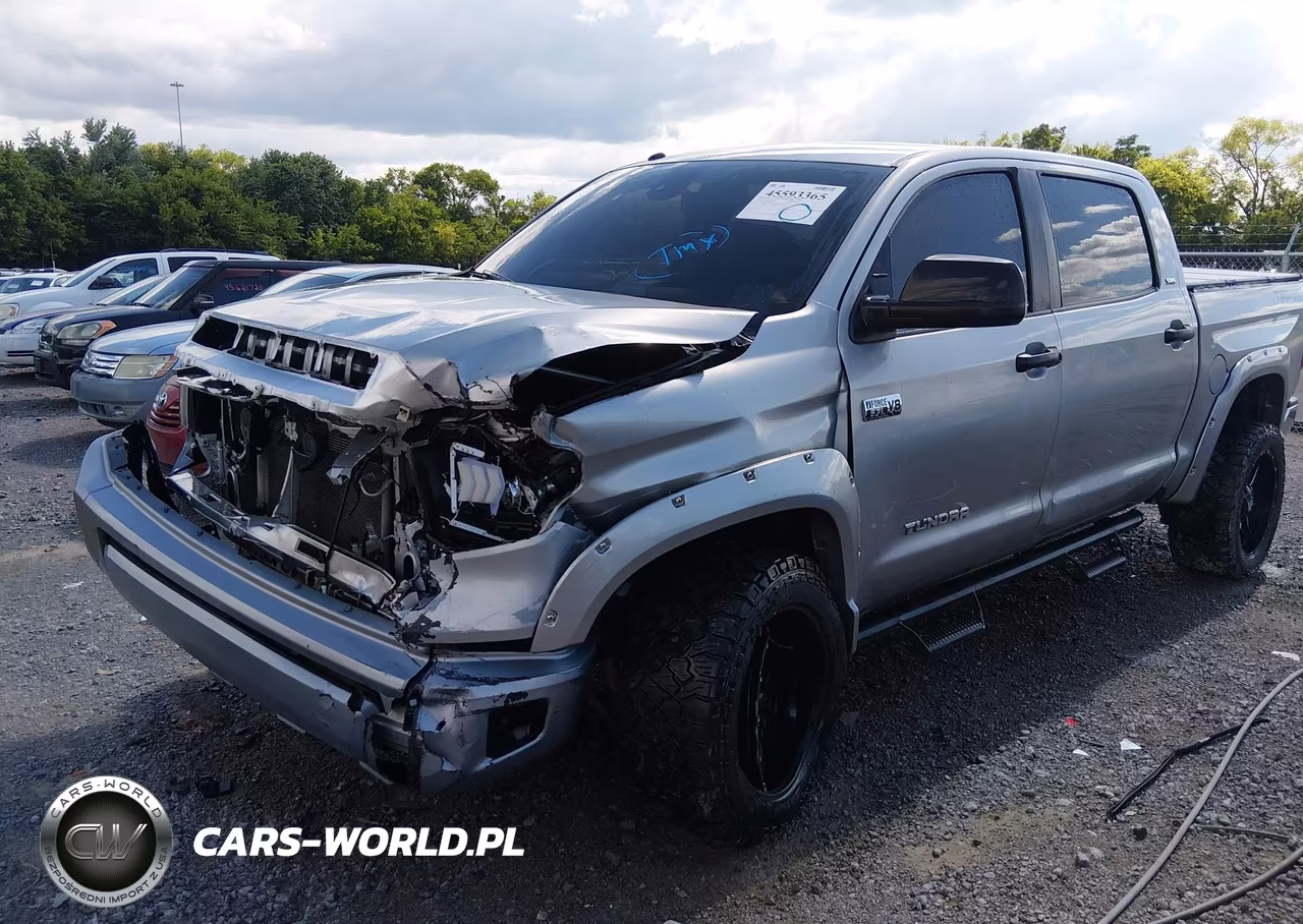 2018 Toyota Tundra Sr5 5.7L V8 VIN:5TFEY5F14JX242360 - 2