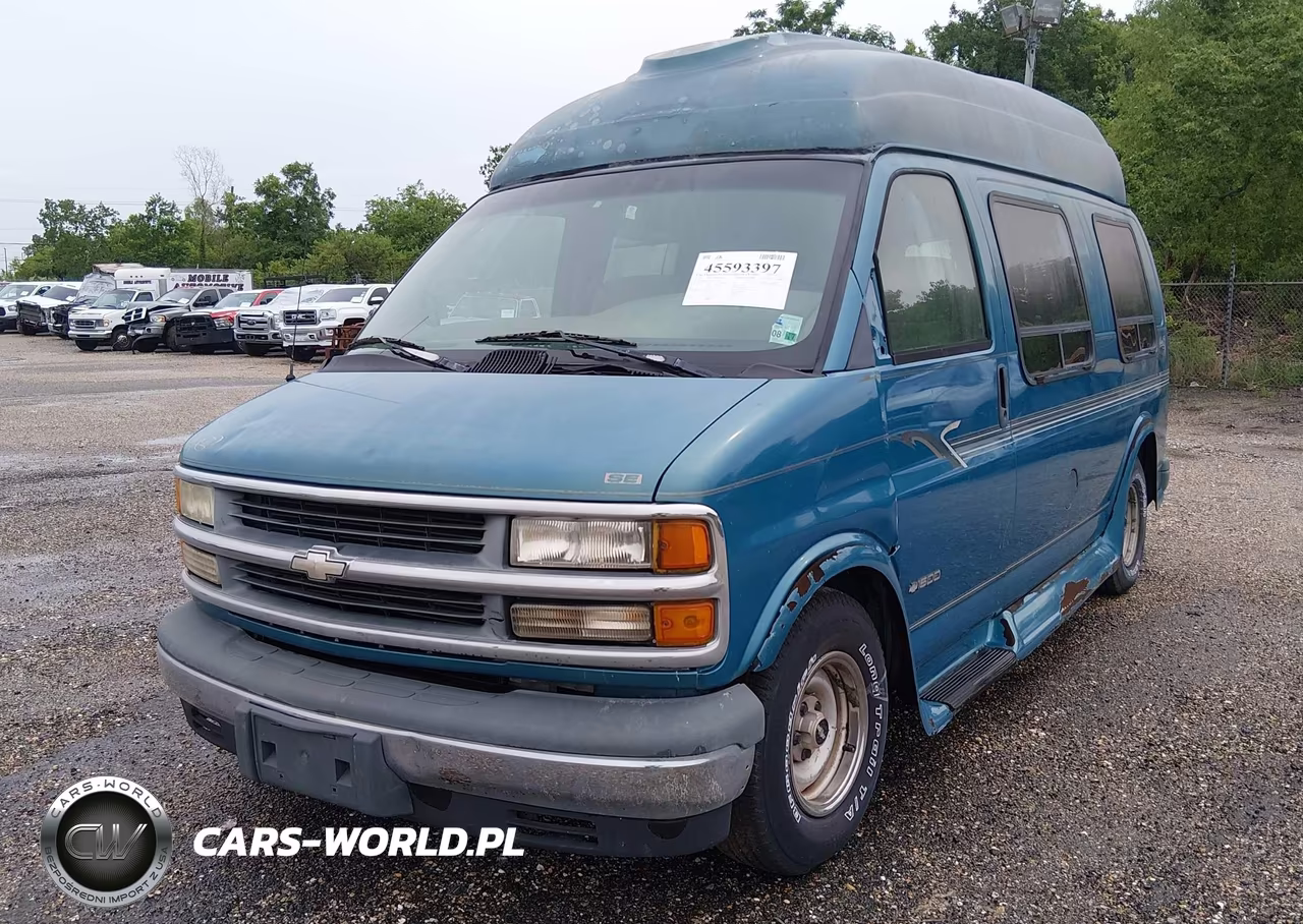 1999 Chevrolet Express Van VIN:1GBFG15W1X1154329 - 2