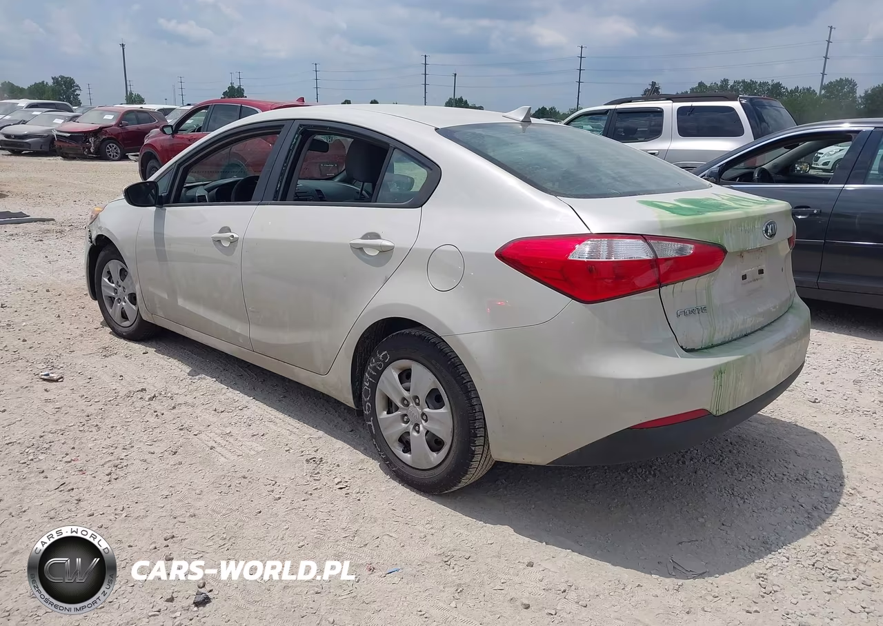 2015 Kia Forte Lx VIN:KNAFK4A64F5340467 - 3