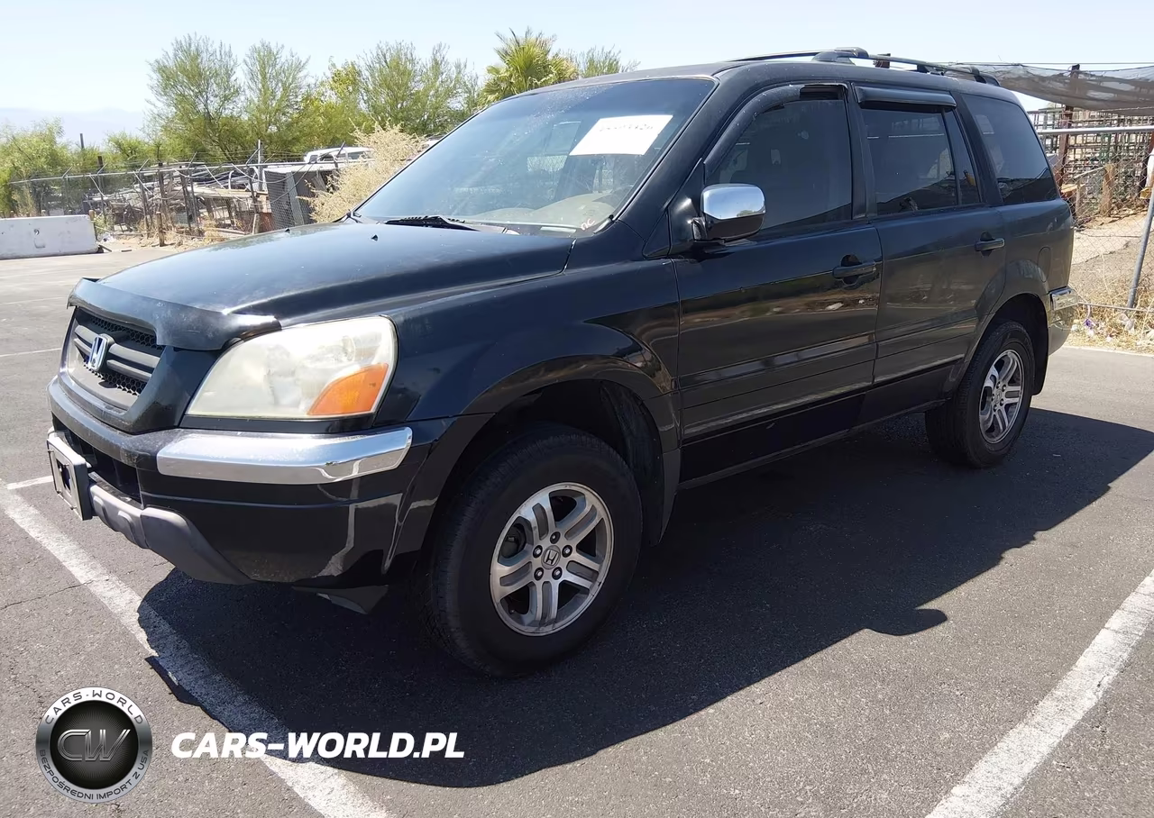 2004 Honda Pilot Ex-L VIN:2HKYF18784H622007 - 2