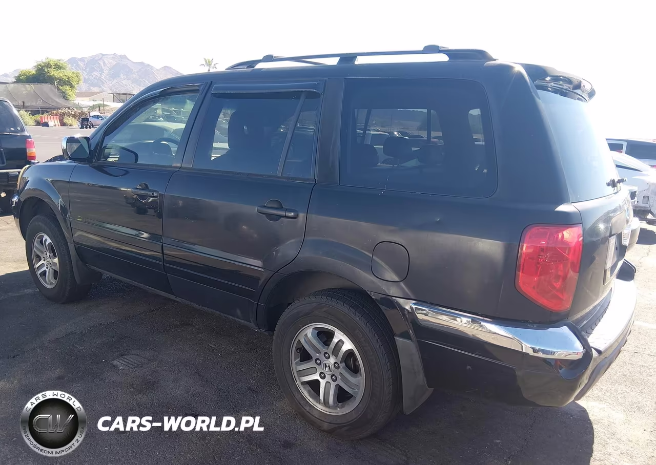 2004 Honda Pilot Ex-L VIN:2HKYF18784H622007 - 3