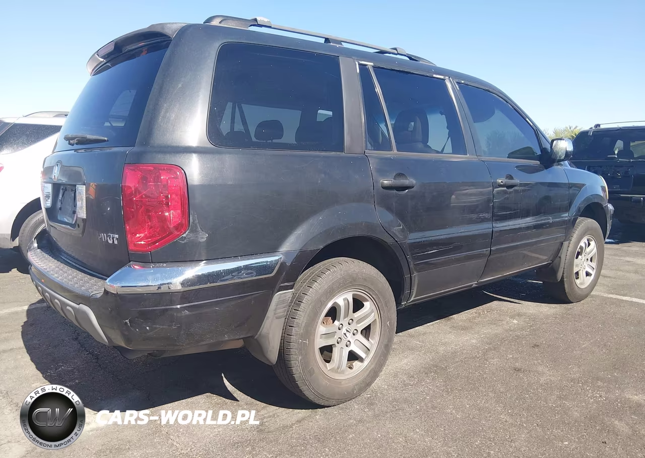 2004 Honda Pilot Ex-L VIN:2HKYF18784H622007 - 4