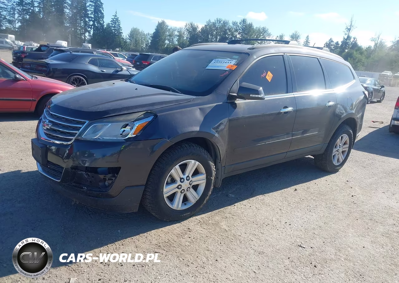 2013 Chevrolet Traverse Lt VIN:1GNKVGKD8DJ120266 - 2