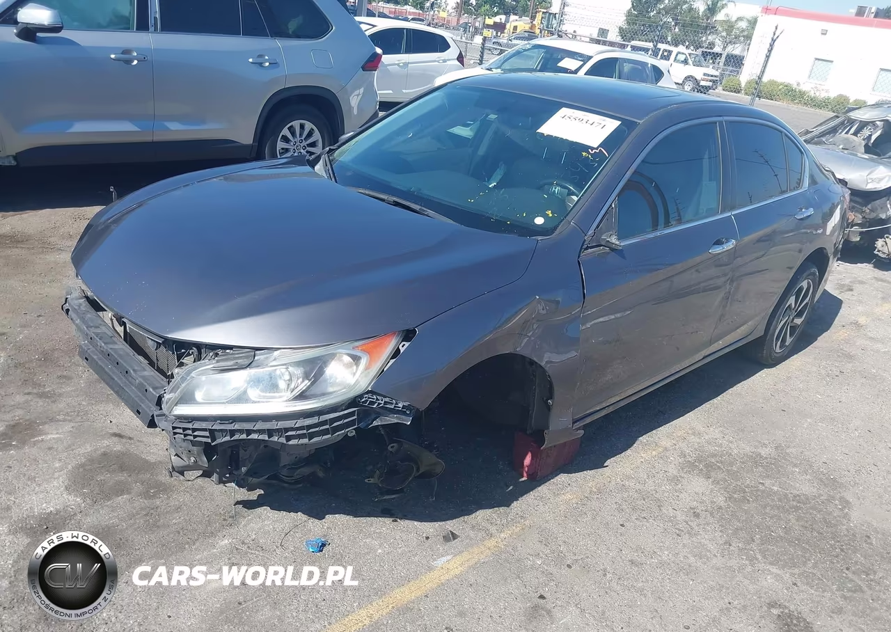 2017 Honda Accord Ex-L VIN:1HGCR2F83HA145343 - 2
