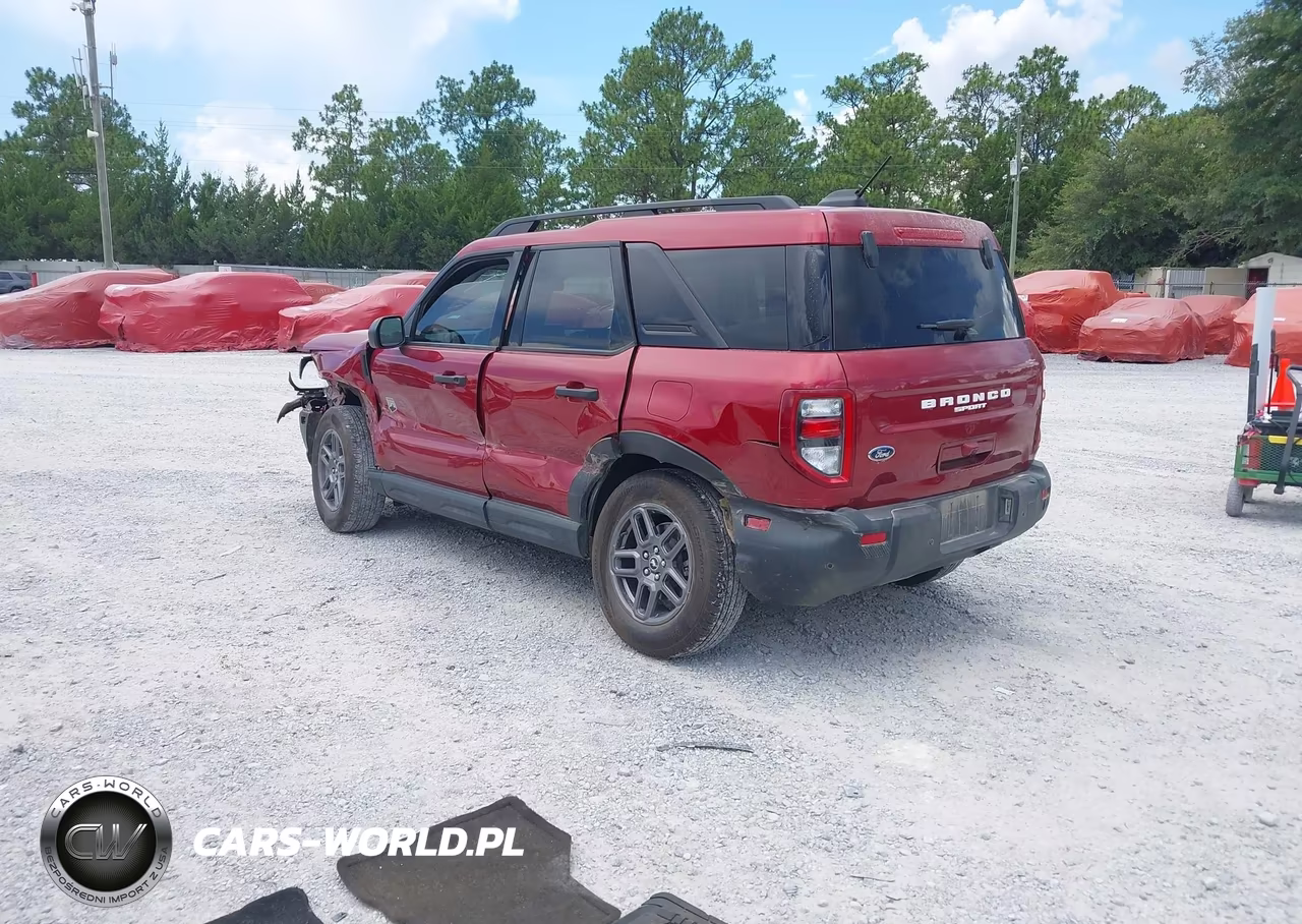 2025 Ford Bronco Sport Big Bend VIN:3FMCR9BN6SRE06315 - 3