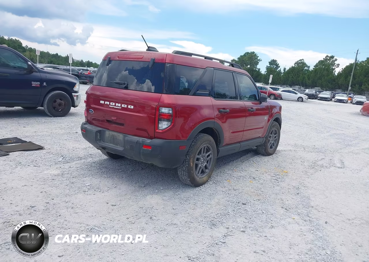 2025 Ford Bronco Sport Big Bend VIN:3FMCR9BN6SRE06315 - 4