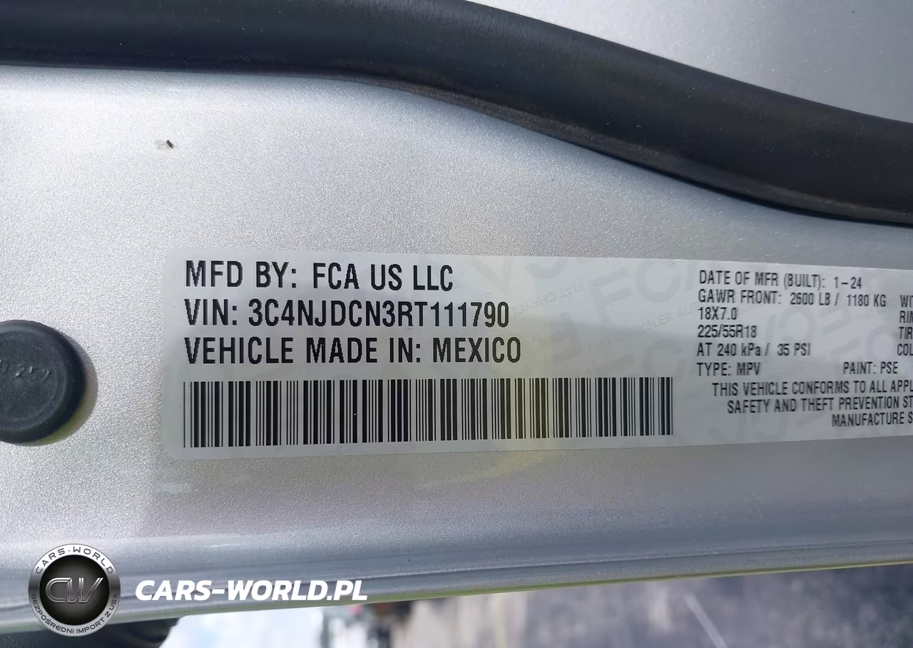 2024 Jeep Compass Limited 4X4 VIN:3C4NJDCN3RT111790 - 9