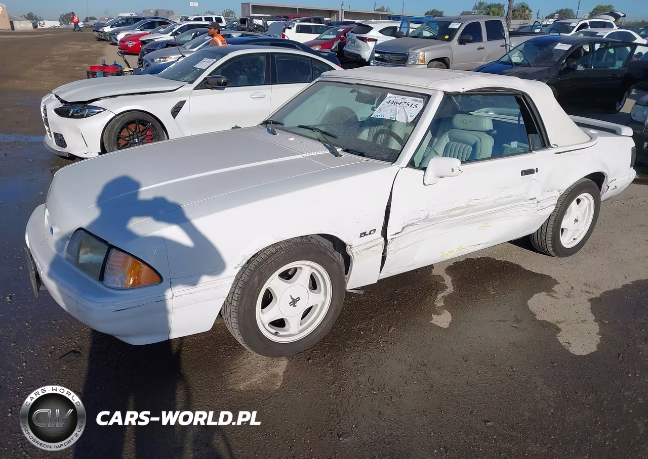 1993 Ford Mustang Lx VIN:1FACP44E1PF183489 - 2