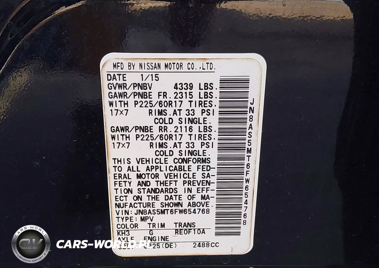 2015 Nissan Rogue Select S VIN:JN8AS5MT6FW654768 - 9