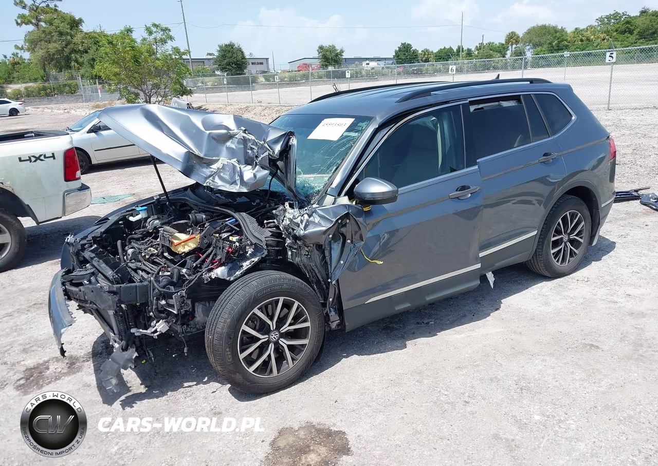2021 Volkswagen Tiguan 2.0T Se-2.0T Se R-Line Black-2.0T Sel VIN:3VV3B7AX6MM159962 - 2
