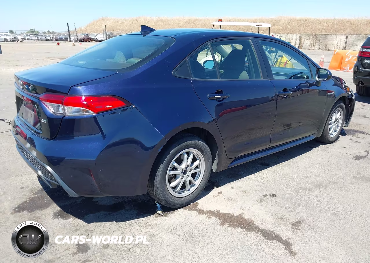 2021 Toyota Corolla Hybrid Le VIN:JTDEAMDE2MJ032447 - 4