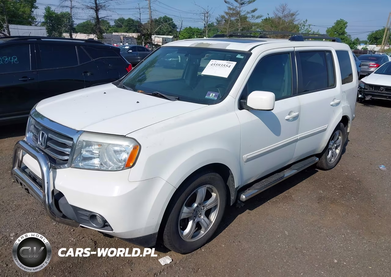 2013 Honda Pilot Ex-L VIN:5FNYF4H71DB081608 - 2