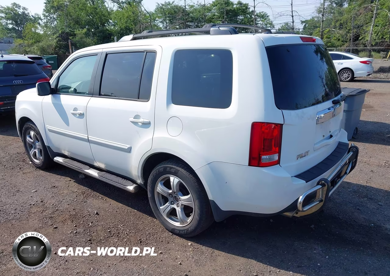 2013 Honda Pilot Ex-L VIN:5FNYF4H71DB081608 - 3