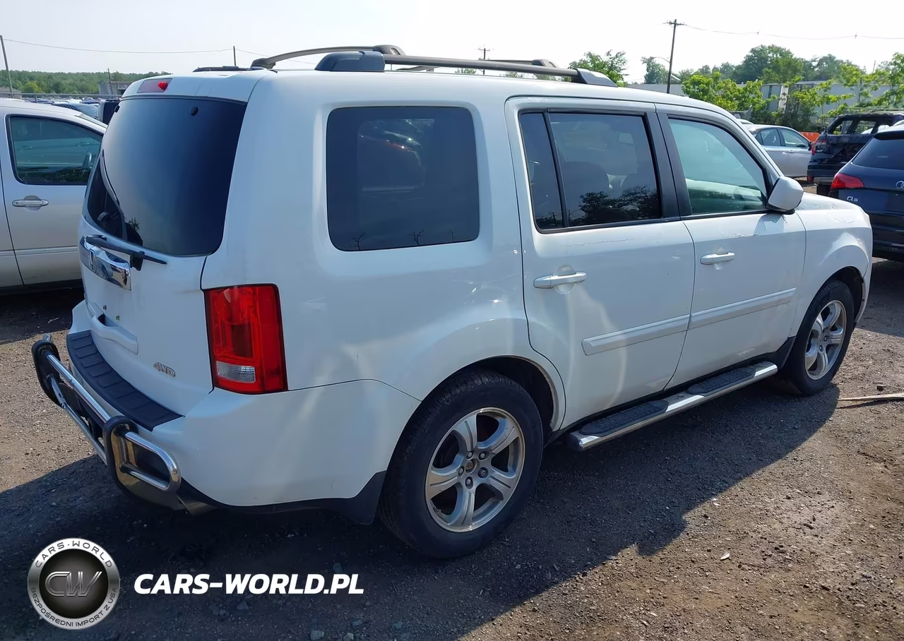2013 Honda Pilot Ex-L VIN:5FNYF4H71DB081608 - 4