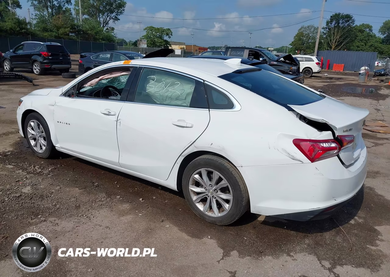 2022 Chevrolet Malibu Fwd Lt VIN:1G1ZD5STXNF123012 - 3