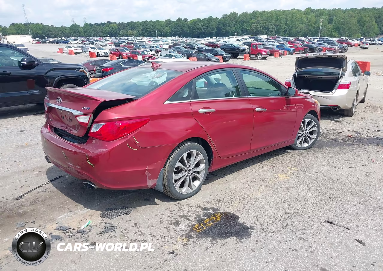 2013 Hyundai Sonata Se 2.0T VIN:5NPEC4AB1DH797999 - 4