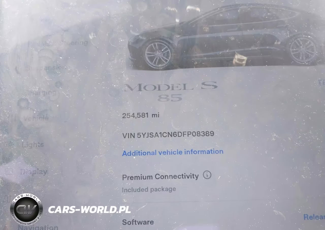 2013 Tesla Model S VIN:5YJSA1CN6DFP08389 - 14