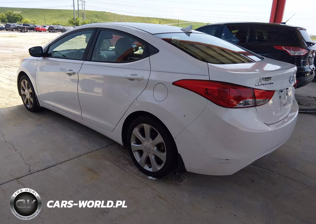 2013 Hyundai Elantra Limited VIN:5NPDH4AE2DH171742 - 3