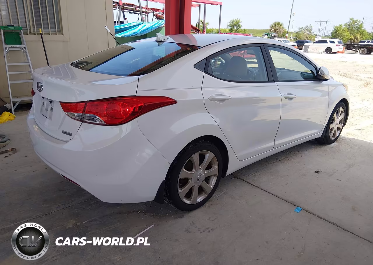 2013 Hyundai Elantra Limited VIN:5NPDH4AE2DH171742 - 4