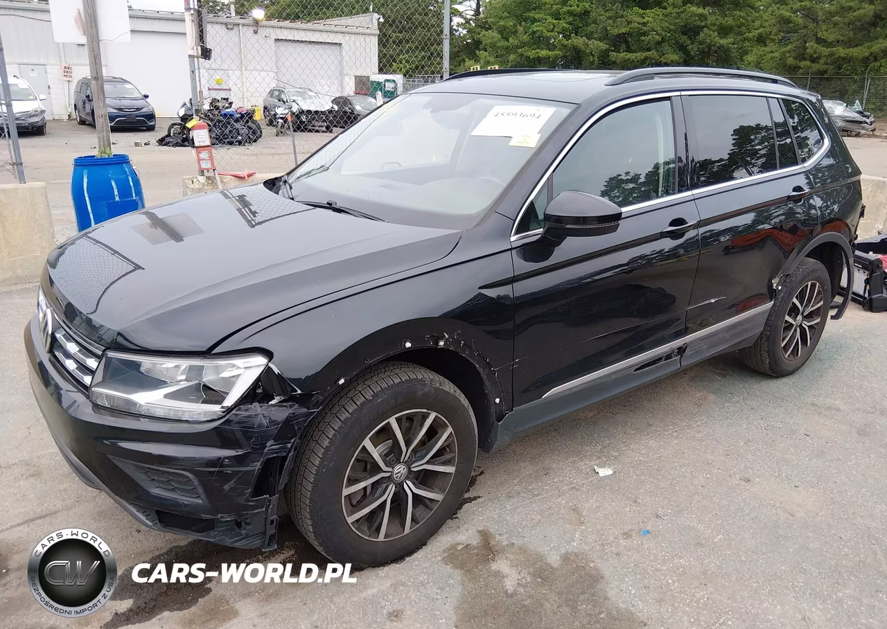 2021 Volkswagen Tiguan 2.0T Se-2.0T Se R-Line Black-2.0T Sel VIN:3VV3B7AX1MM103279 - 2