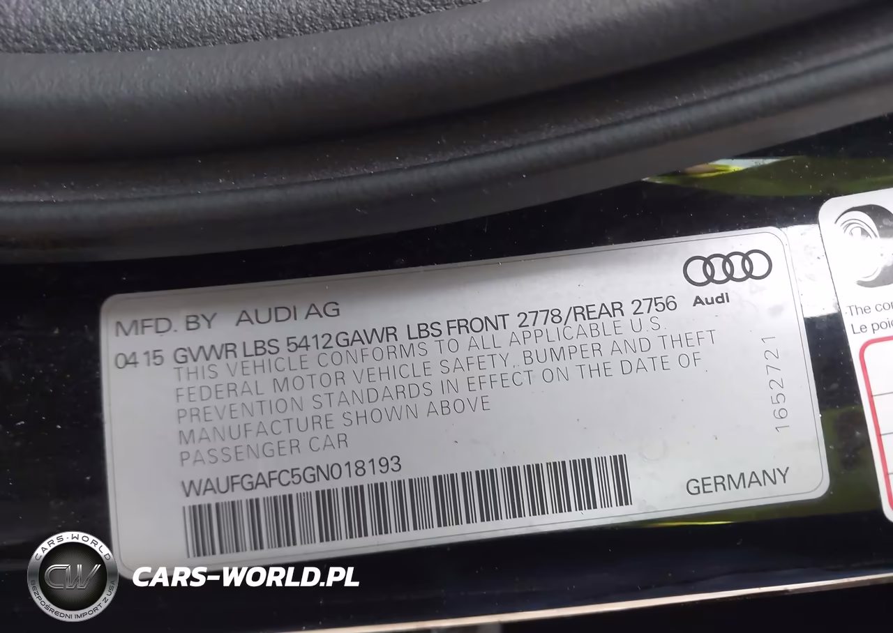 2016 Audi A6 3.0T Premium Plus VIN:WAUFGAFC5GN018193 - 9