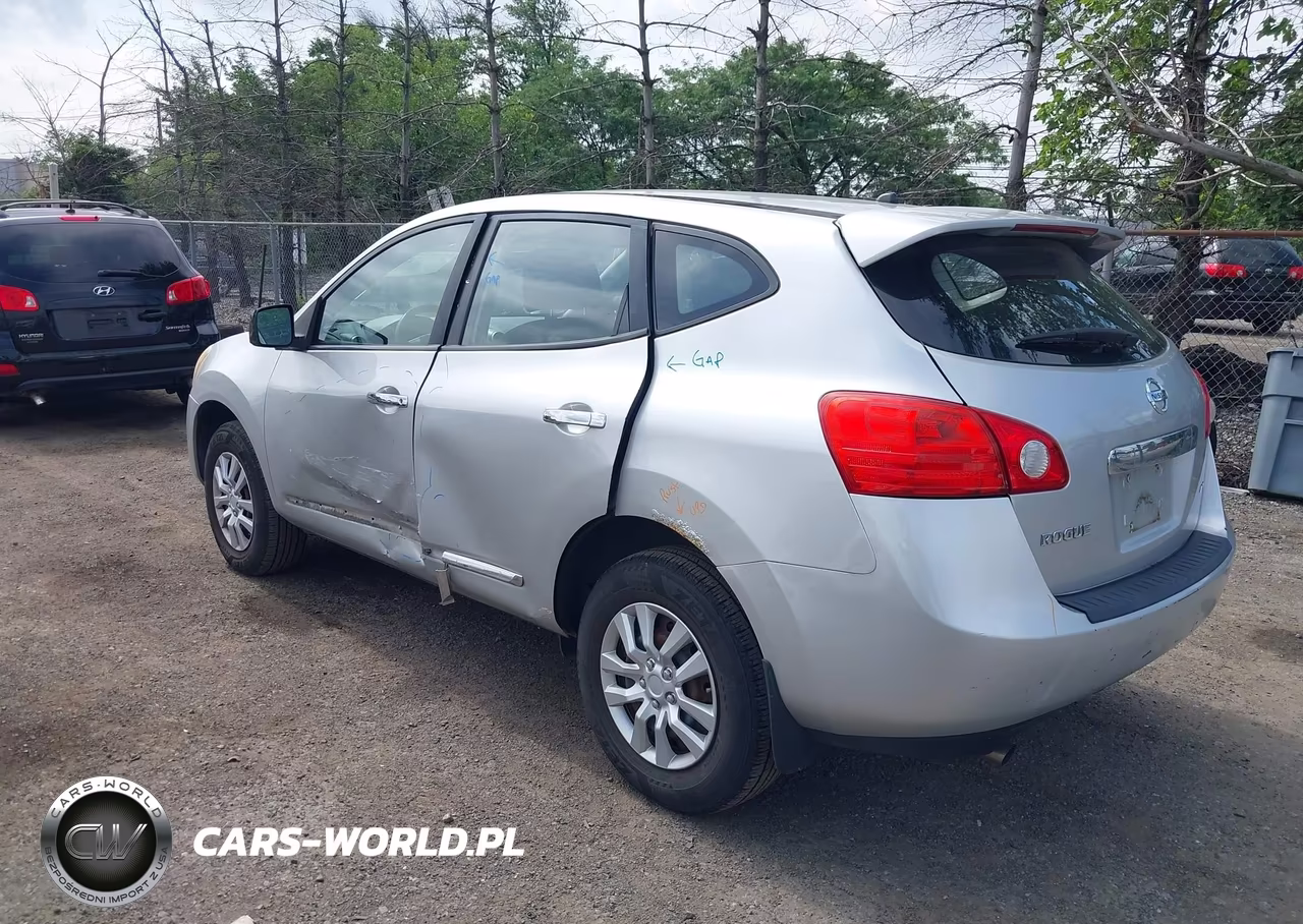 2011 Nissan Rogue S VIN:JN8AS5MV9BW666201 - 3