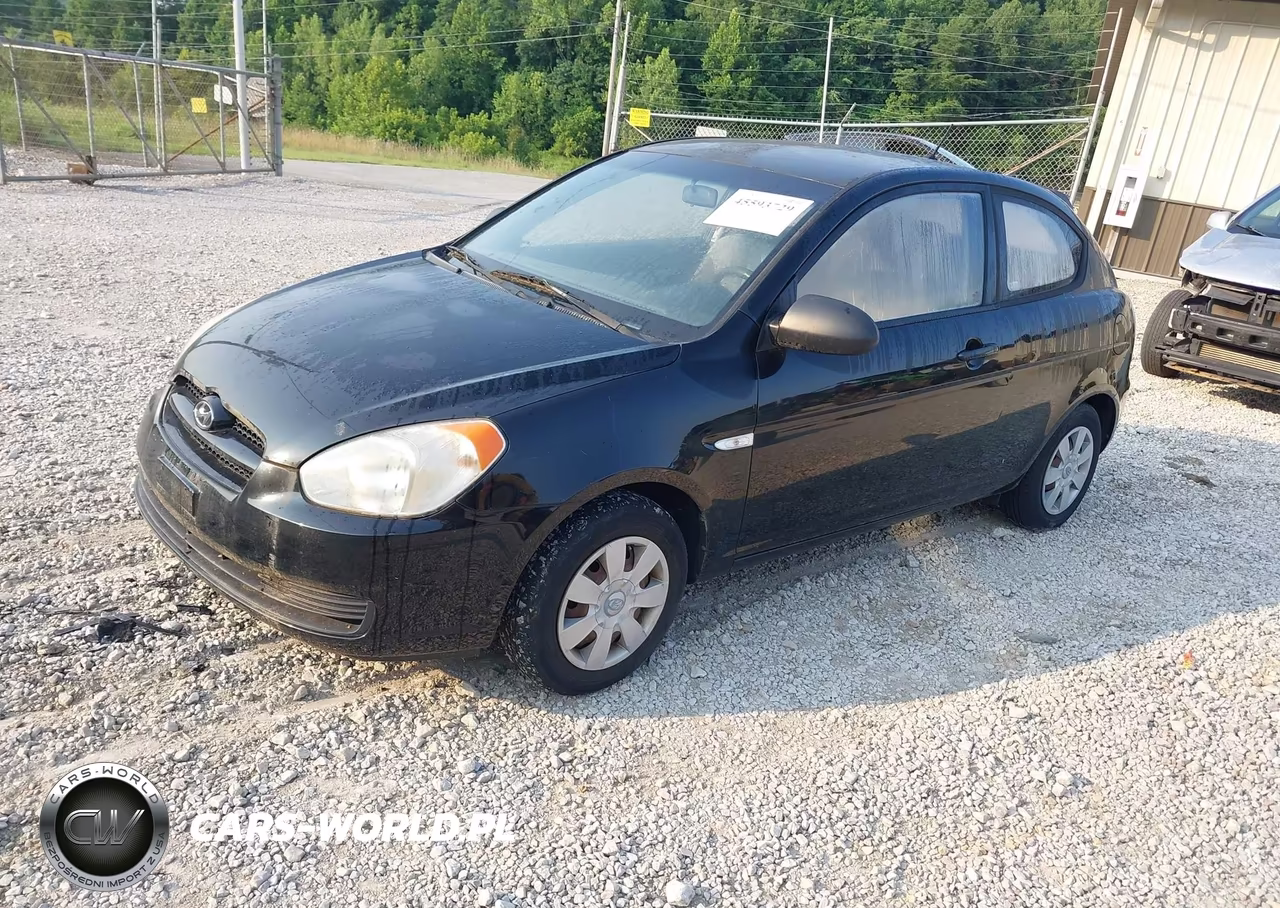 2007 Hyundai Accent Gs VIN:KMHCM36C37U038647 - 2