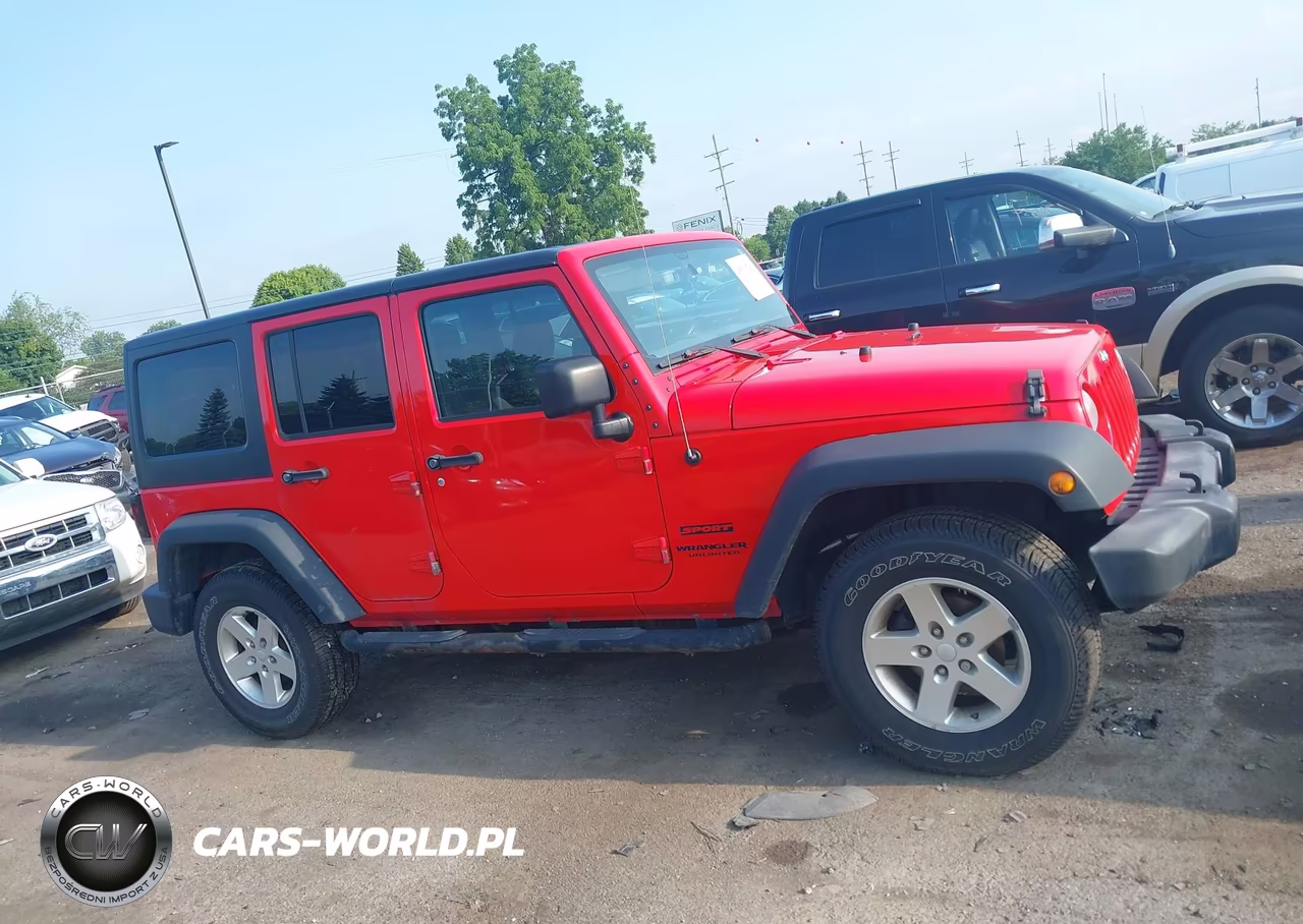 2017 Jeep Wrangler Unlimited Sport VIN:1C4BJWDG7HL579692 - 13