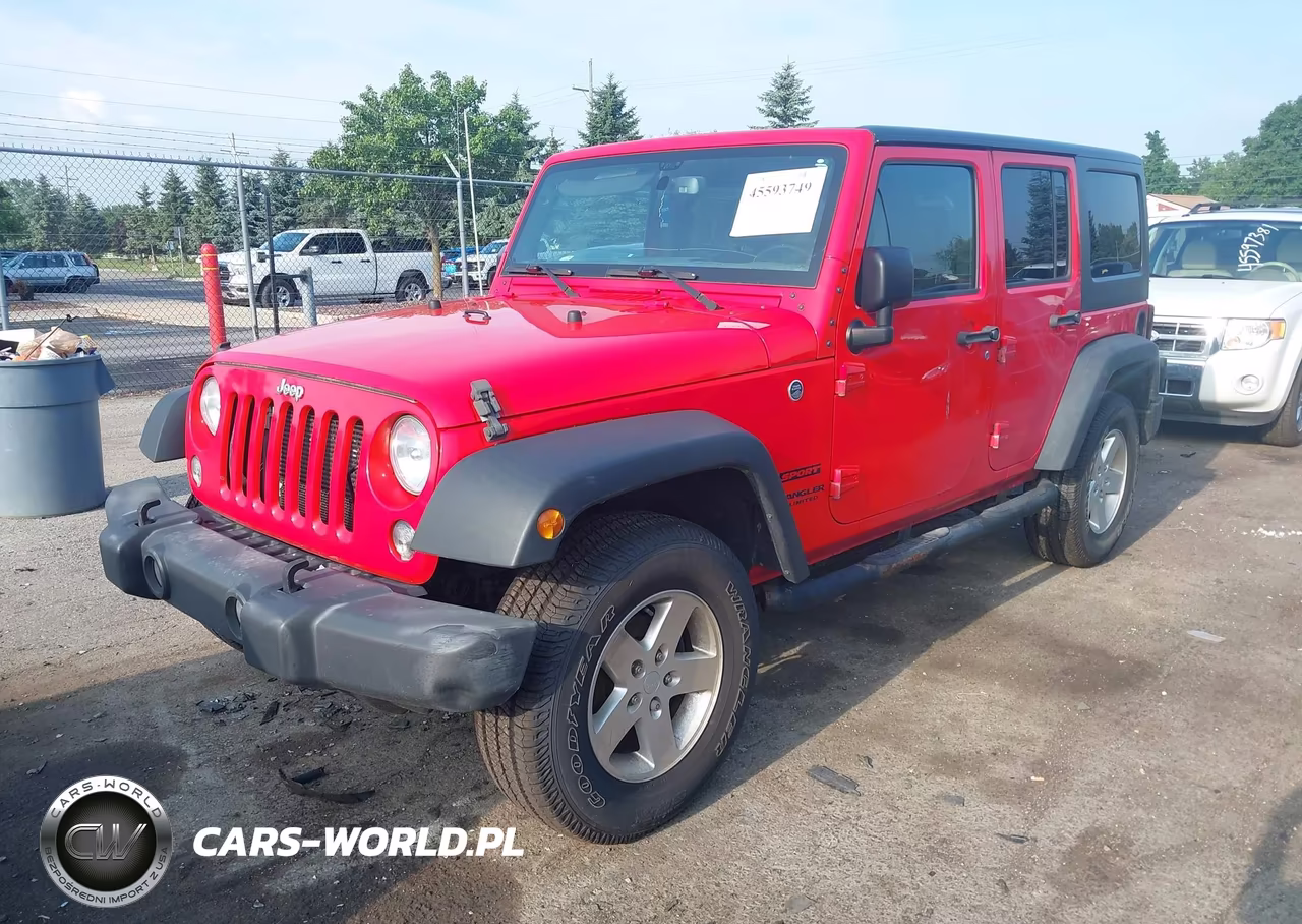 2017 Jeep Wrangler Unlimited Sport VIN:1C4BJWDG7HL579692 - 2