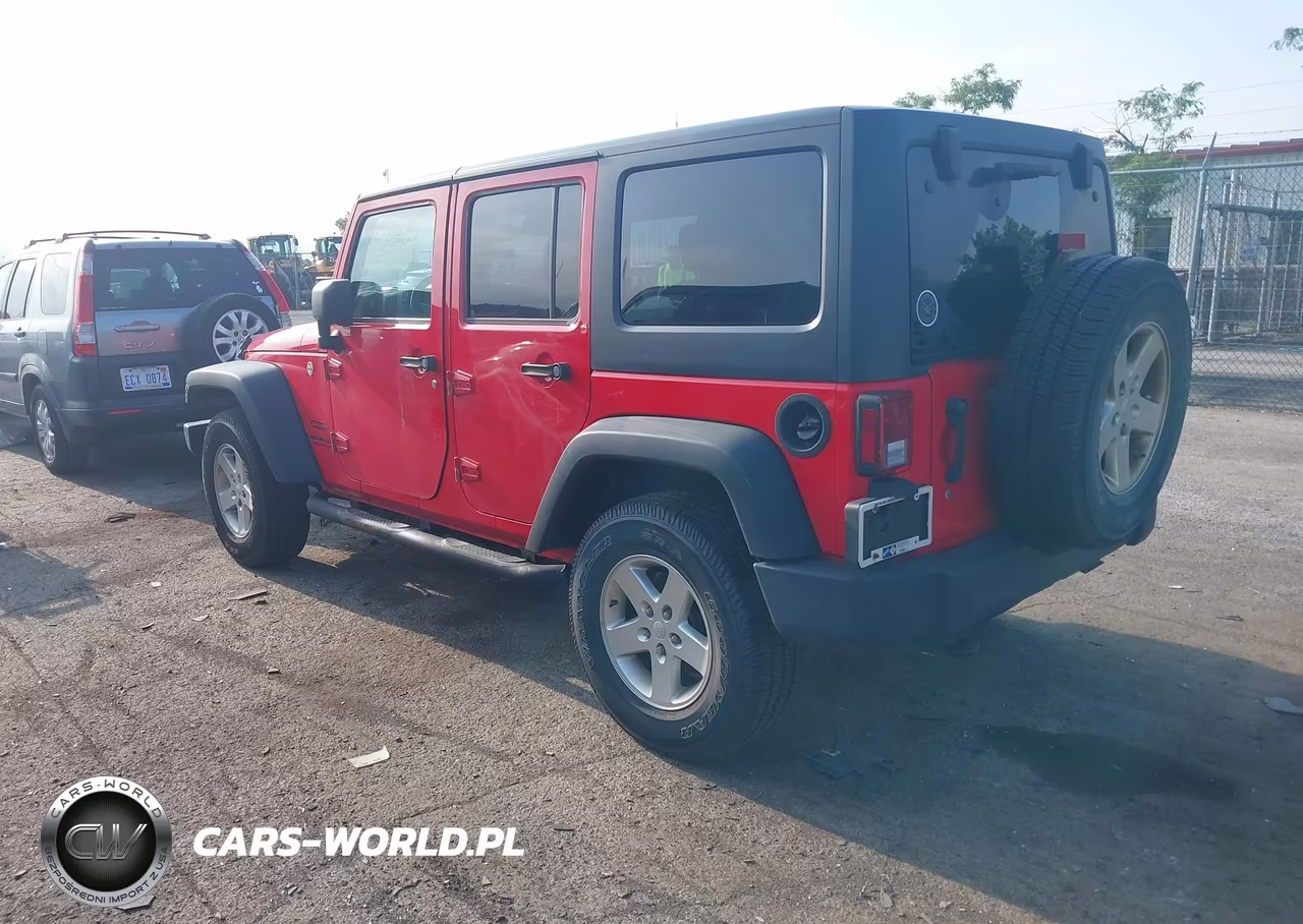 2017 Jeep Wrangler Unlimited Sport VIN:1C4BJWDG7HL579692 - 3