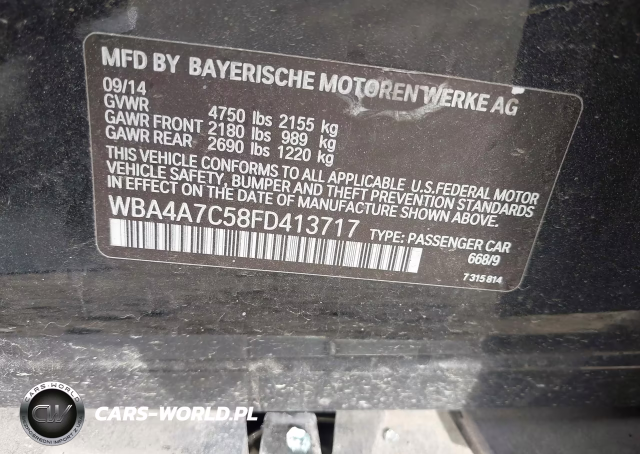 2015 BMW 428 Gran Coupe xDrive VIN:WBA4A7C58FD413717 - 9