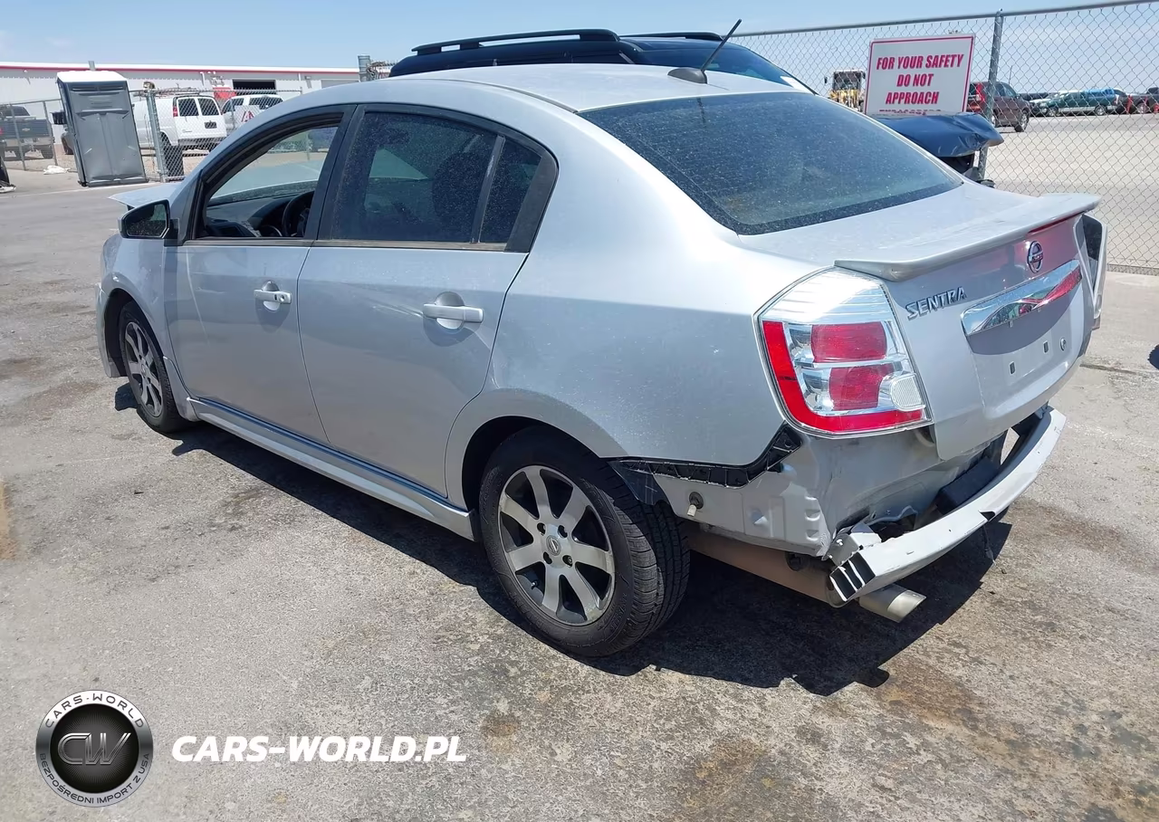 2012 Nissan Sentra 2.0 Sr VIN:3N1AB6AP7CL606175 - 3