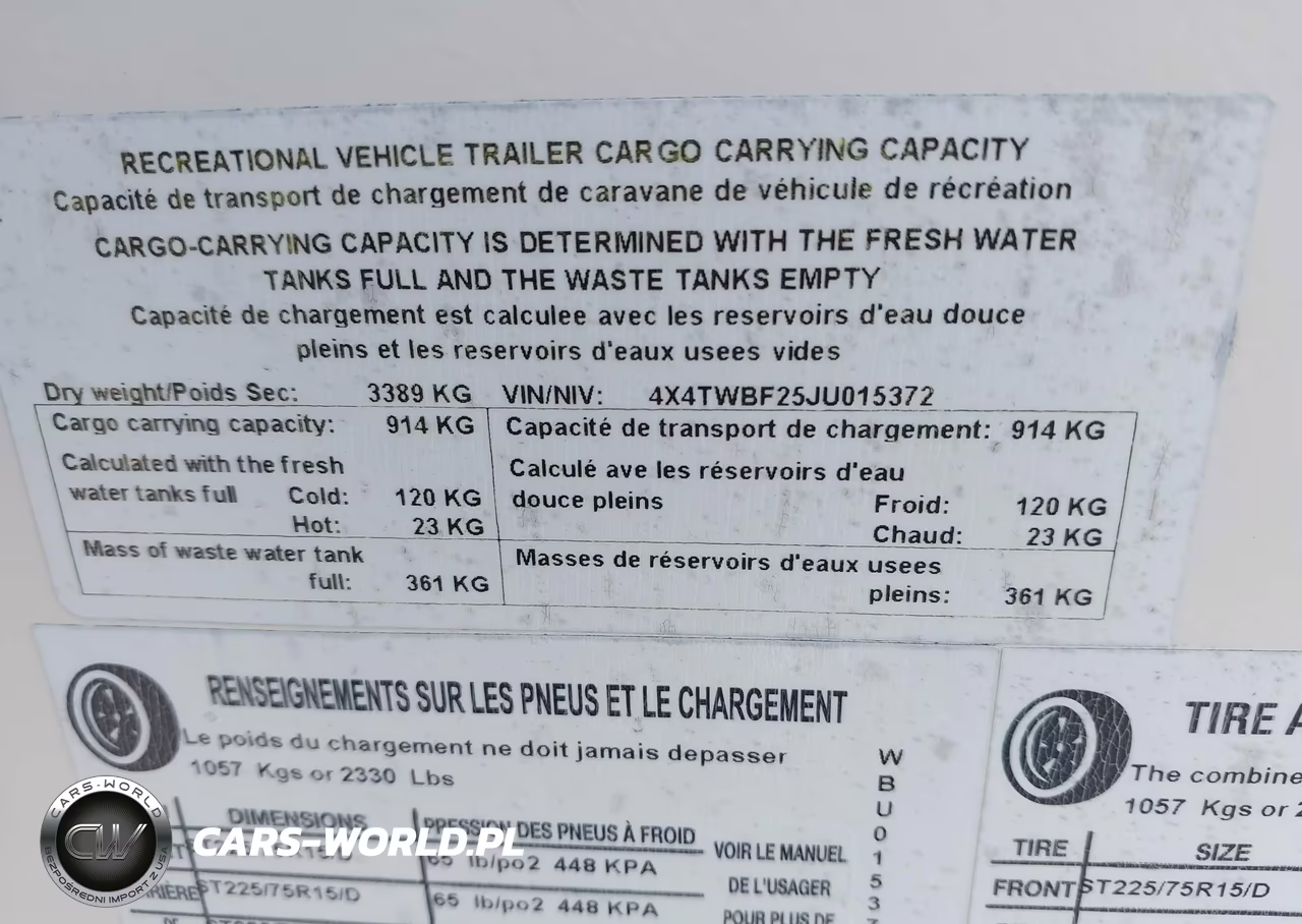 2018 Forest River River Heri VIN:4X4TWBF25JU015372 - 9