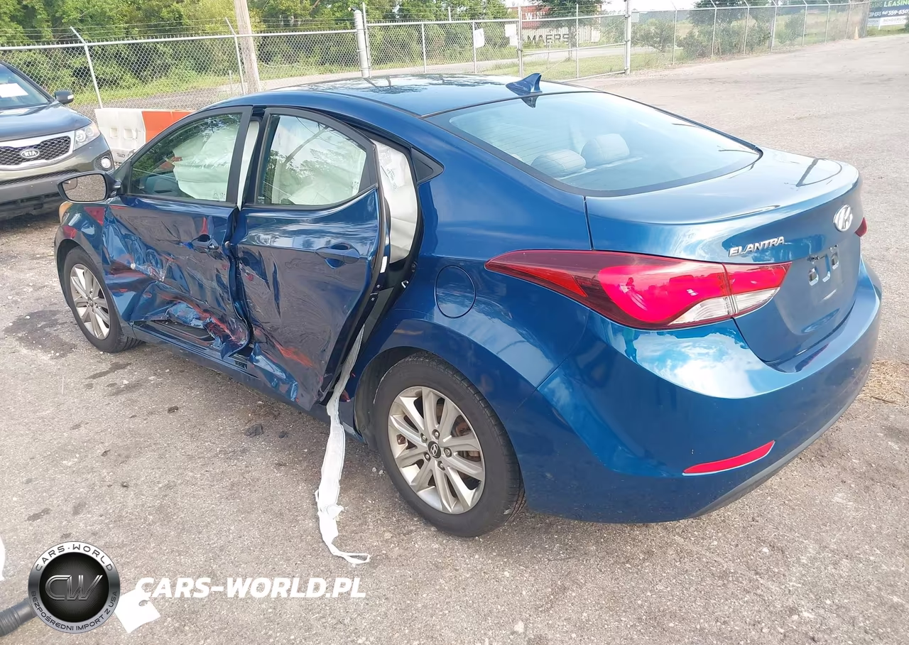2015 Hyundai Elantra Se VIN:KMHDH4AE0FU456931 - 3