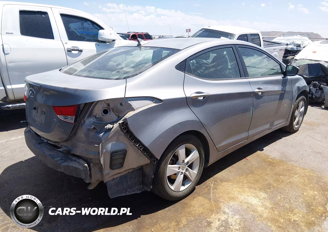 2012 Hyundai Elantra Gls (Ulsan Plant) VIN:KMHDH4AE5CU365472 - 4