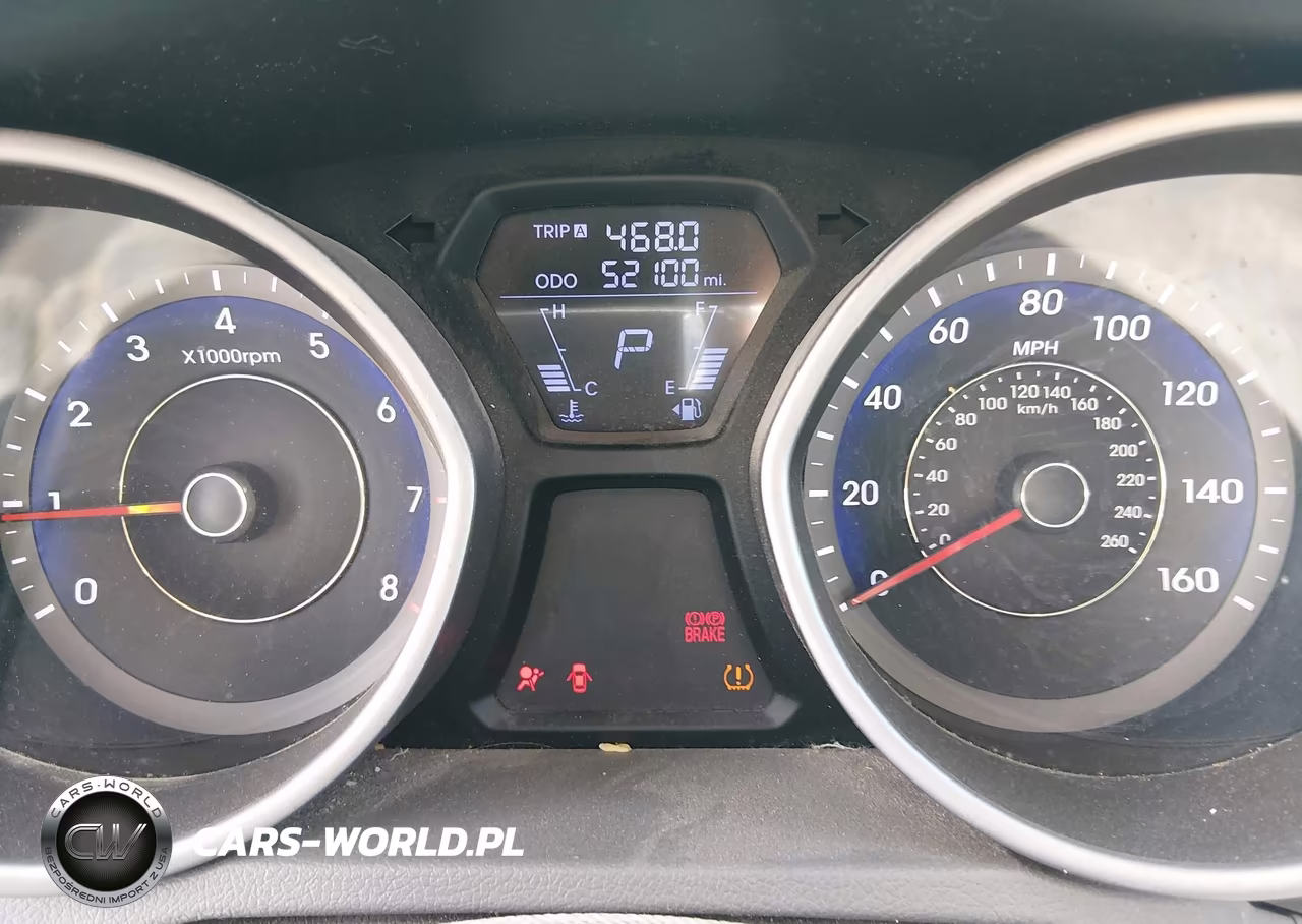 2012 Hyundai Elantra Gls (Ulsan Plant) VIN:KMHDH4AE5CU365472 - 7